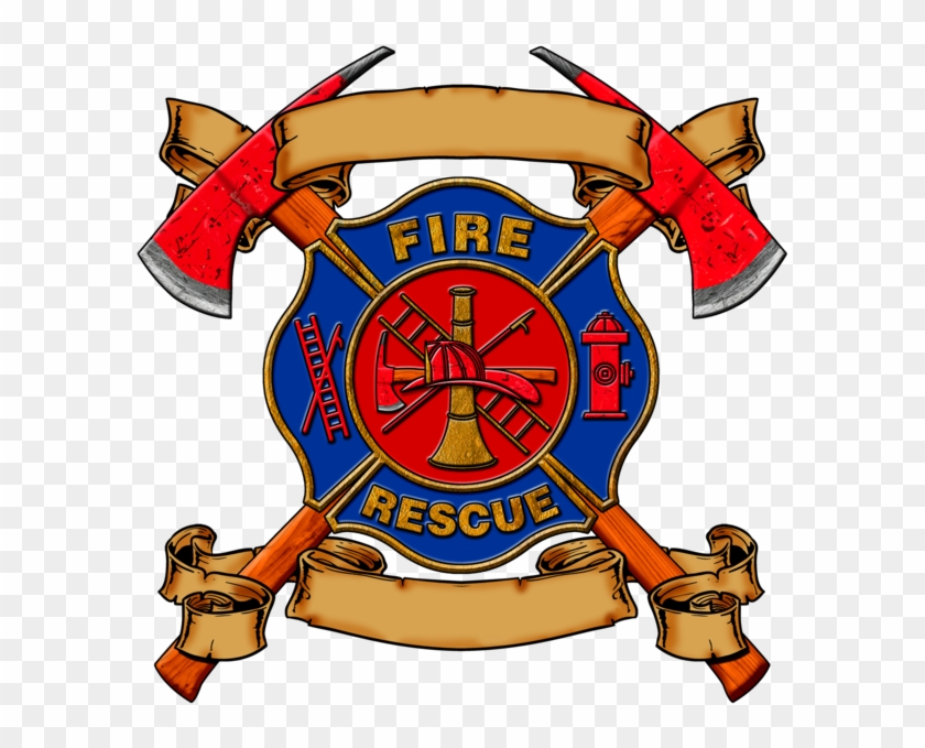 Fire Fighter Fabric, Custom Print Fabric, Fire Badge - Firefighter #344099