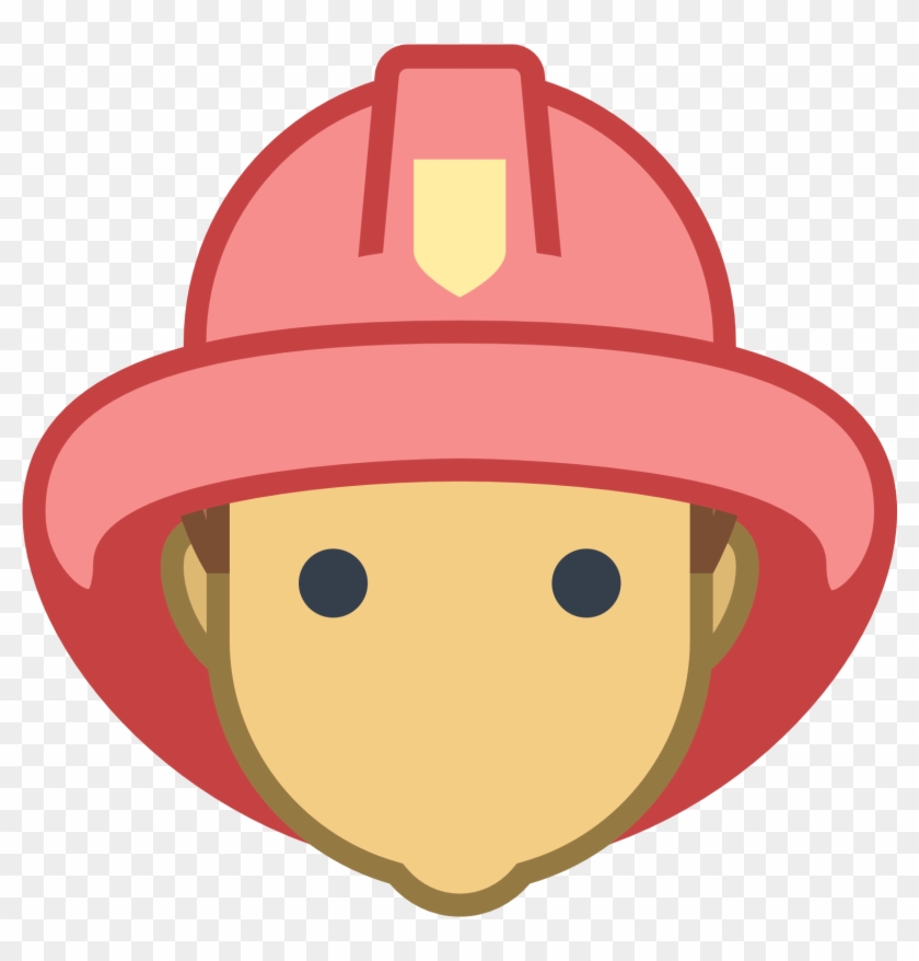 Fireman Badge Clipart - Firefighter Face Clipart #344113