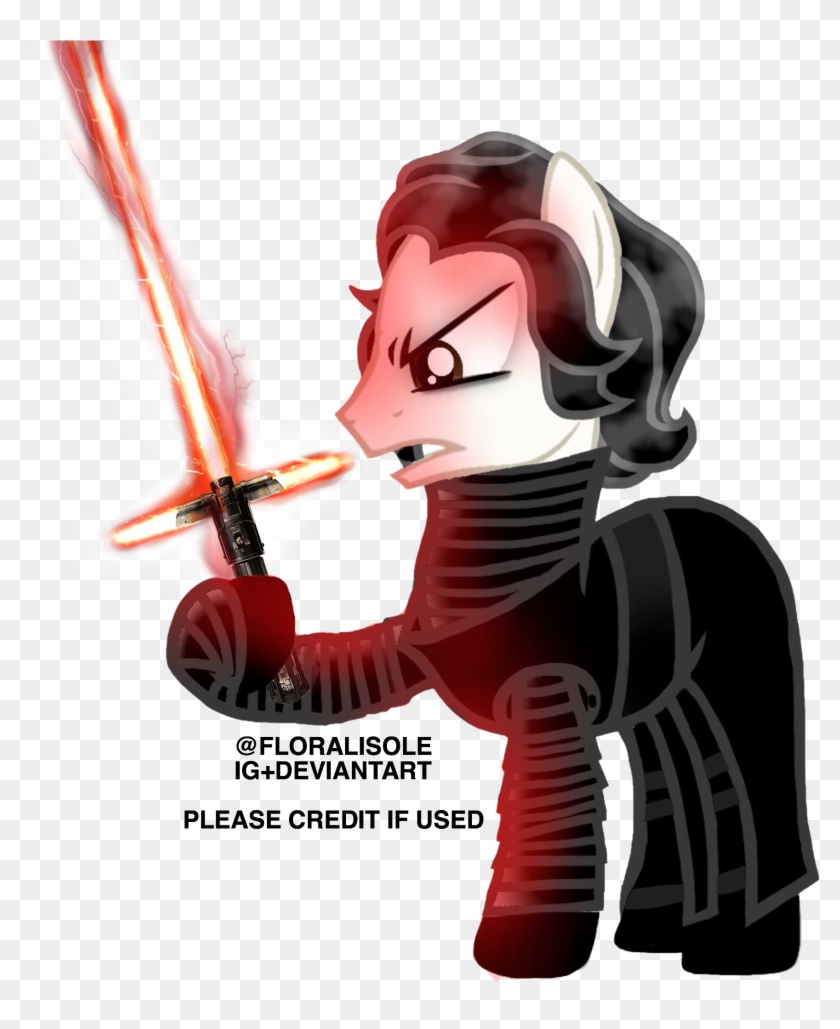 Kylo Ren Pony By Floralisole Kylo Ren Pony By Floralisole - Kylo Ren Pony #344157