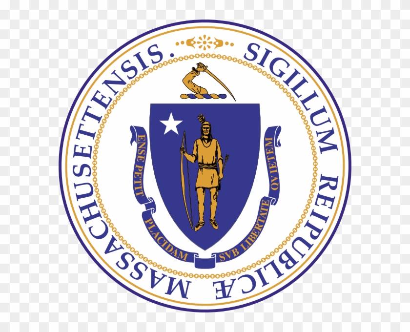 Free Vector Seal Of Massachusetts Clip Art - Massachusetts State Seal #344169