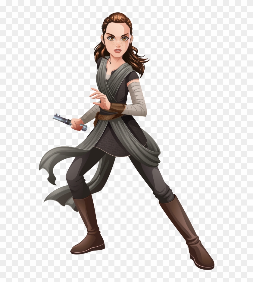 Forces Of Destiny - Star Wars Forces Of Destiny Rey #344211