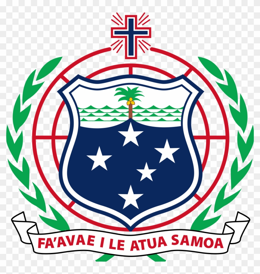 Language Cliparts Slp 5, Buy Clip Art - Samoa Coat Of Arms #344255