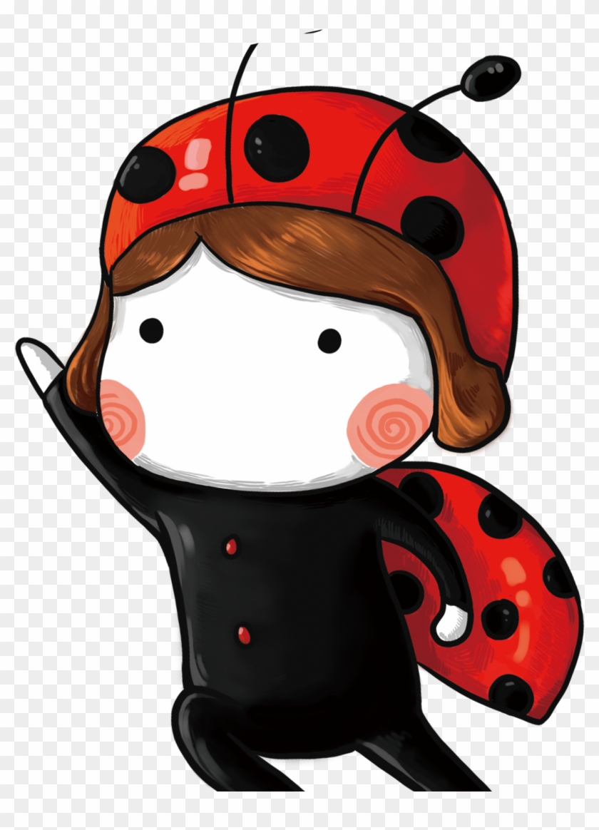 Cartoon Beetle Ladybird Illustration - Cartoon Beetle Ladybird Illustration #344595
