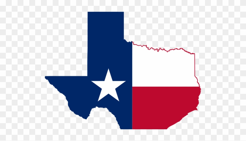 1389204261000 Generic Texas - Texas Flag In Texas Outline #344442