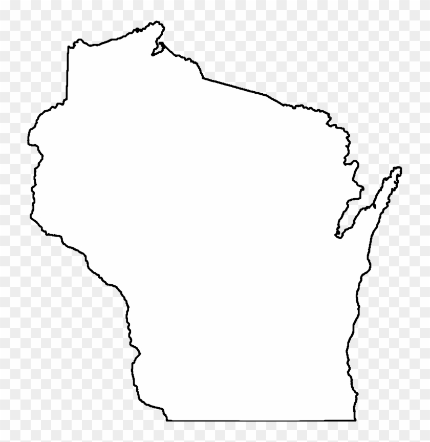 Medium Image - State Of Wisconsin Outline #344447