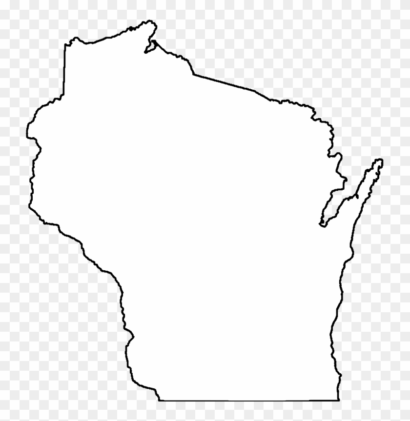 Medium Image State Of Wisconsin Outline Free Transparent PNG 