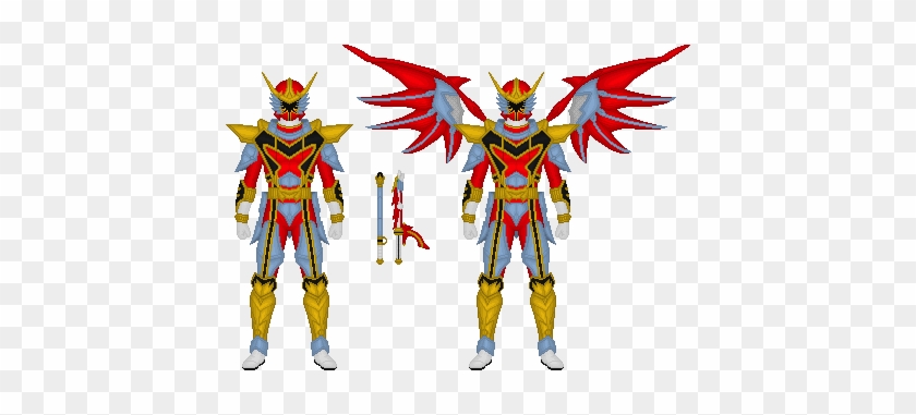 Powerrangersworld999 11 0 Power Rangers Mystic Force, - Red Dragon Fire Ranger #344473