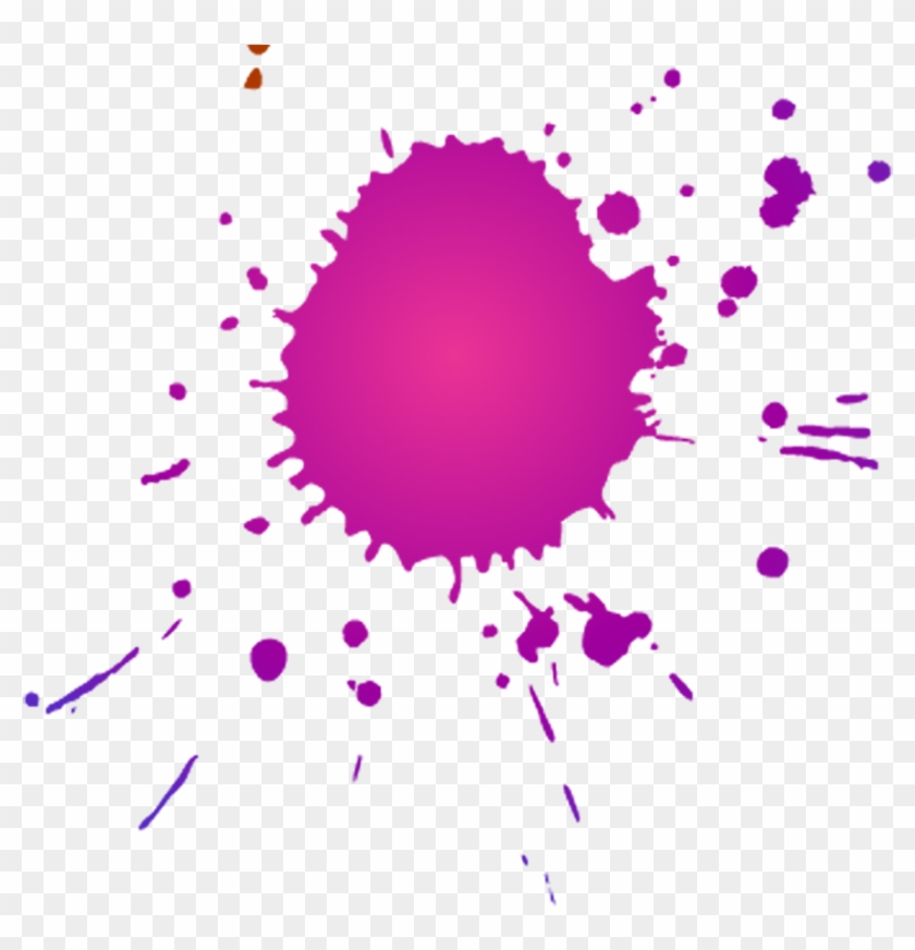 紫色墨迹 - Ink #344570