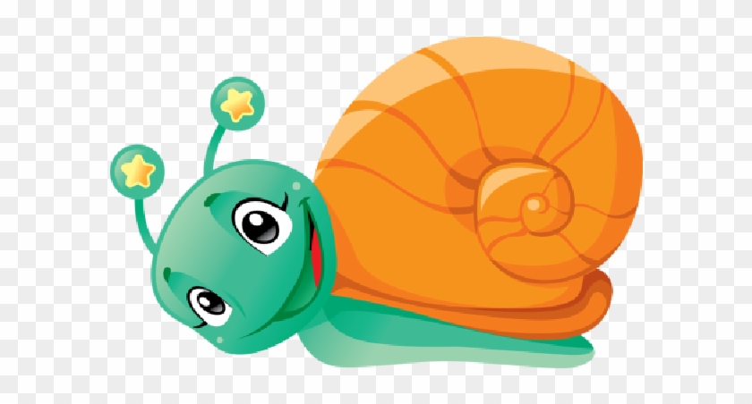 Use These Free Images Of Funny Snails Cartoon Garden - Cartoon Cute Snail Png #344572