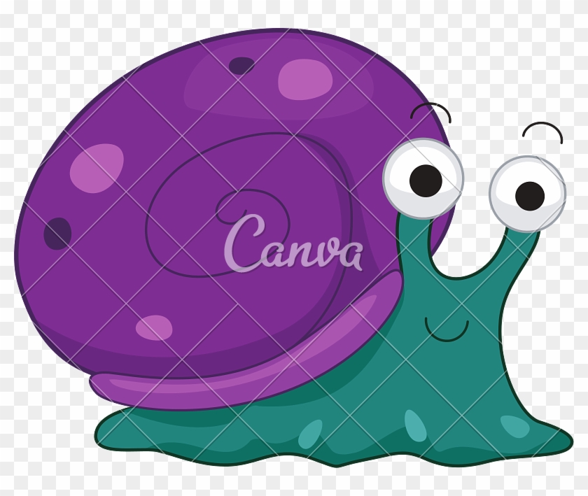 Happy Snail Character Vector Illustration Vector - Roots Manuva Slime And Reason #344609