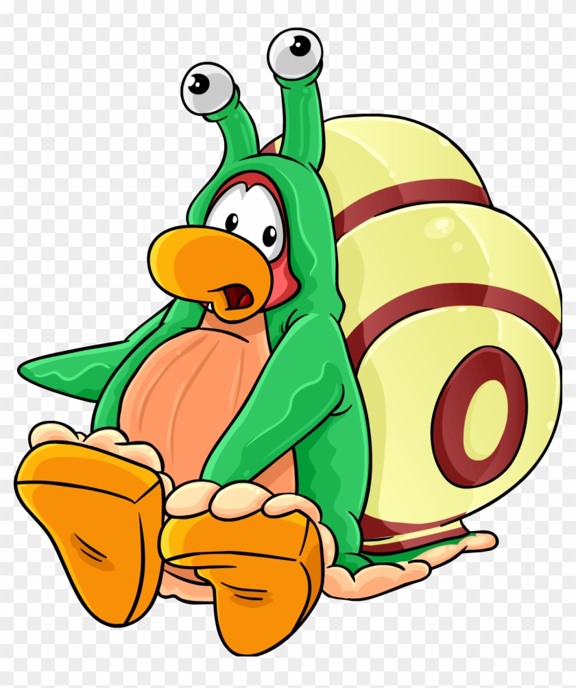 Toni The Snail - Club Penguin Snail #344659