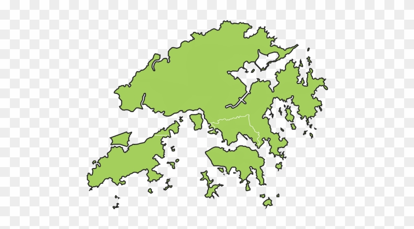 Png District Map Of Hong Kong #344660