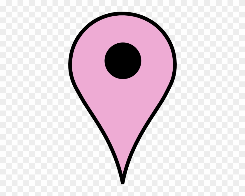 Pink Google Map Pin #344705