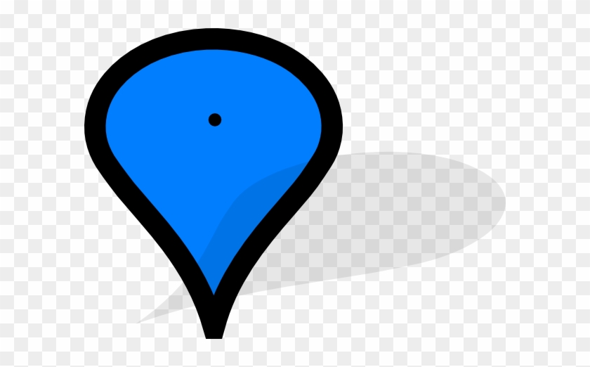 Blue Pushpin Png Image - Google Map Symbols Png #344714