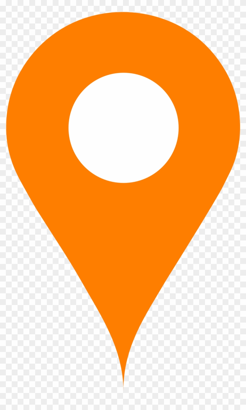 Ajb Territory - Map Pointer Png Orange #344732