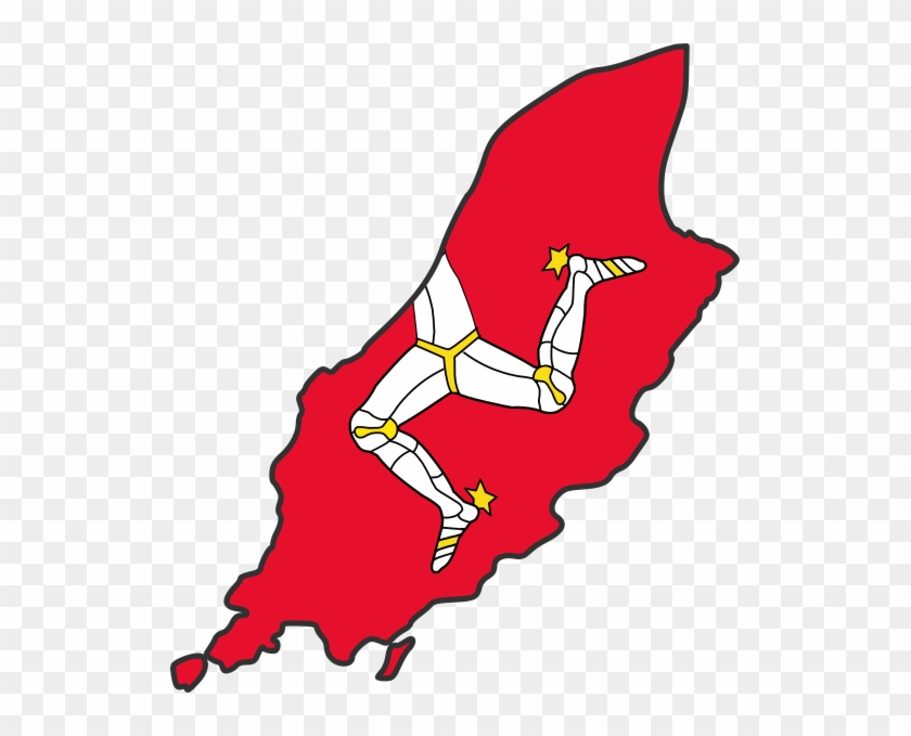 Explore Isle Of Man Flag, Map And More - Isle Of Man Flag Map #344760