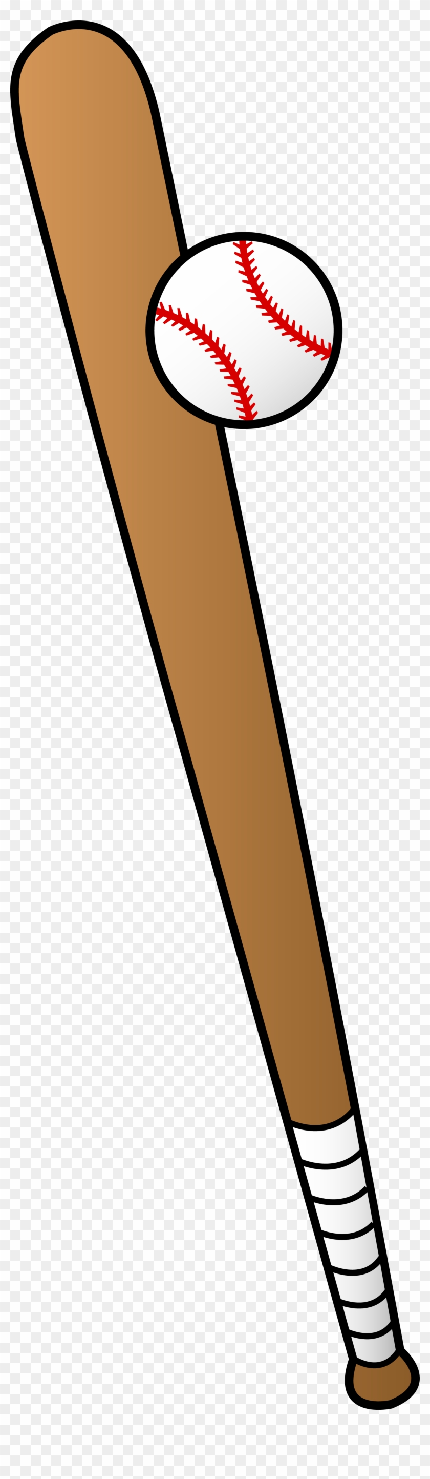 Cartoon Baseball Bat Free Download Clip Art - Baseball Clipart #344774