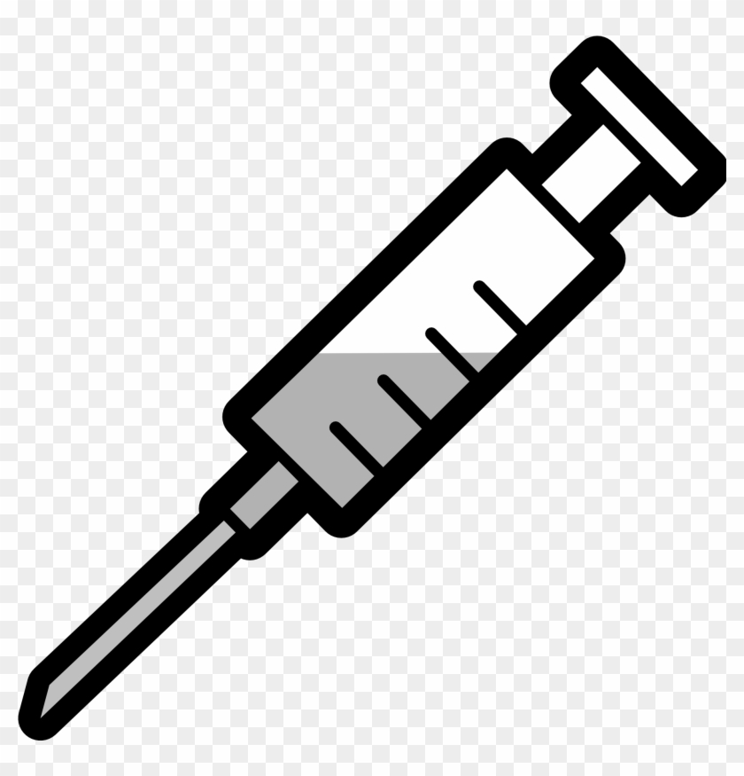 Syringe Needle Clip Art - Needle Clipart #344785