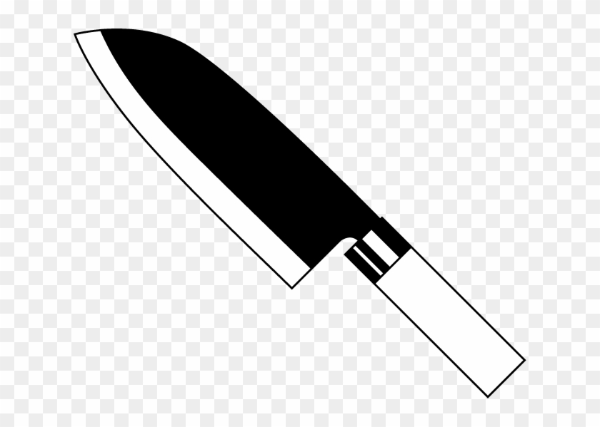 Knife Clip Art - Knife Black And White Clipart #344792