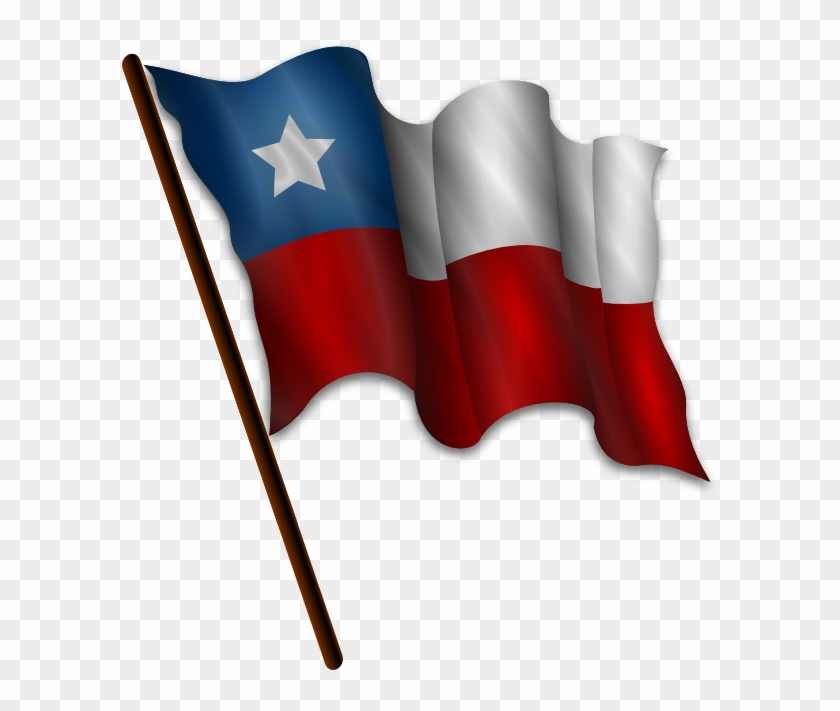 Flag Of Chile Clip Art - Flag Of Chile Clip Art #344848