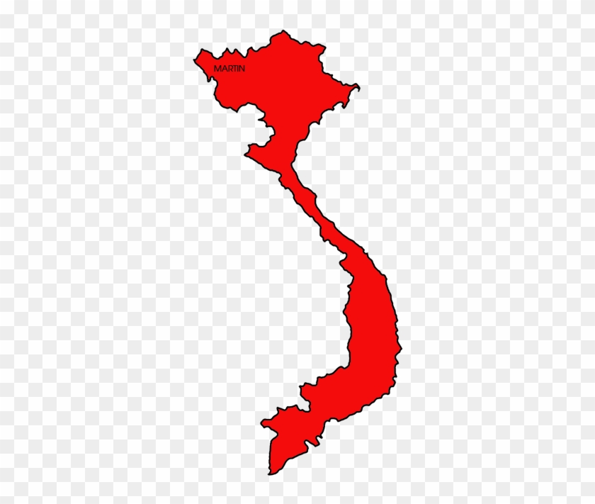 Vietnam Map - Vietnam Map Flat #344851