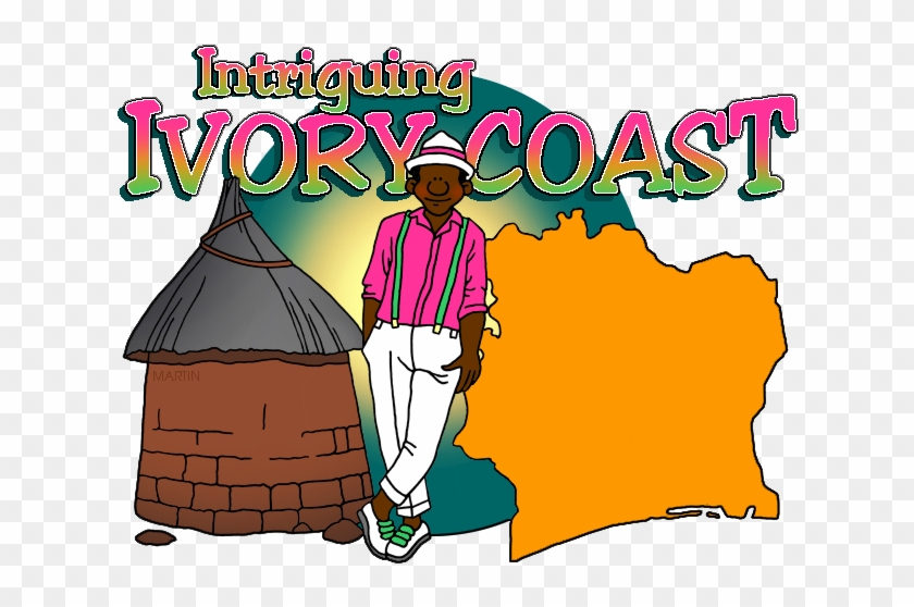 Ivory Coast Map - Ivory Coast Clipart #344906