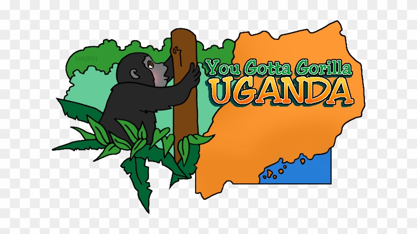 Uganda Map - Map Of Uganda In Art #344944