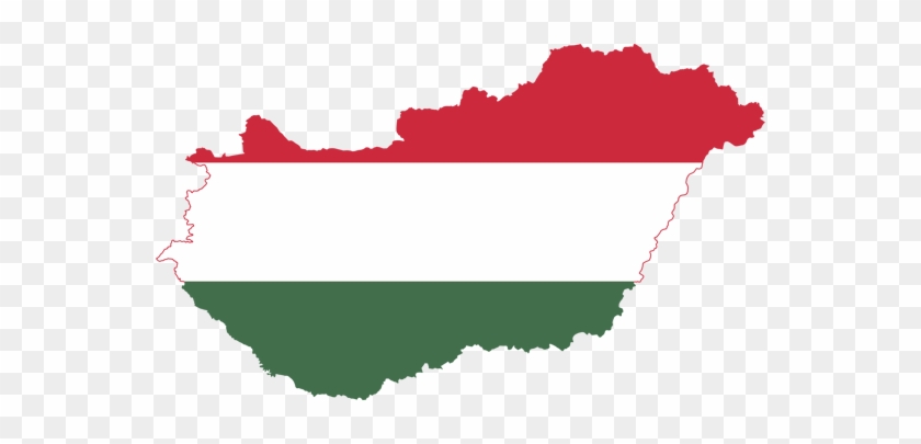 Hungary Flag And Map #344945