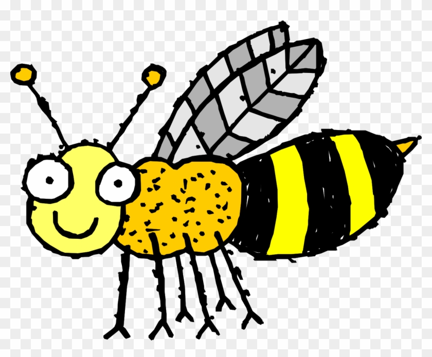 Busy Bee Clip Art Medium Size - Insect Clip Art #344961