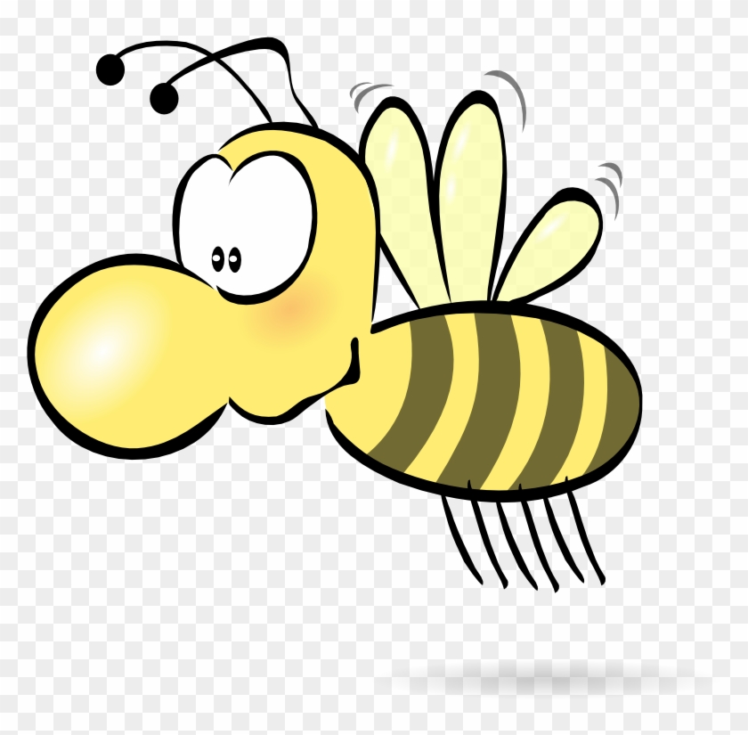 Busy Bee Cliparts - Cartoon Bee #344976