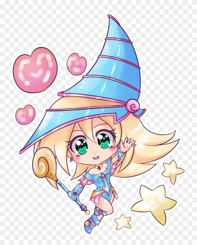 Black Magician Girl By Shinydorayaki - Dark Magician Girl Chibi #345029