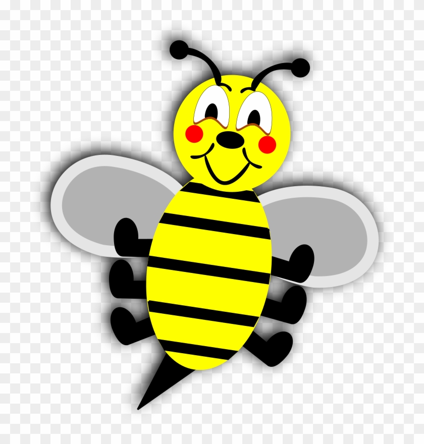 Busy Bee Cliparts 21, - Bee Without Background Clipart #345053