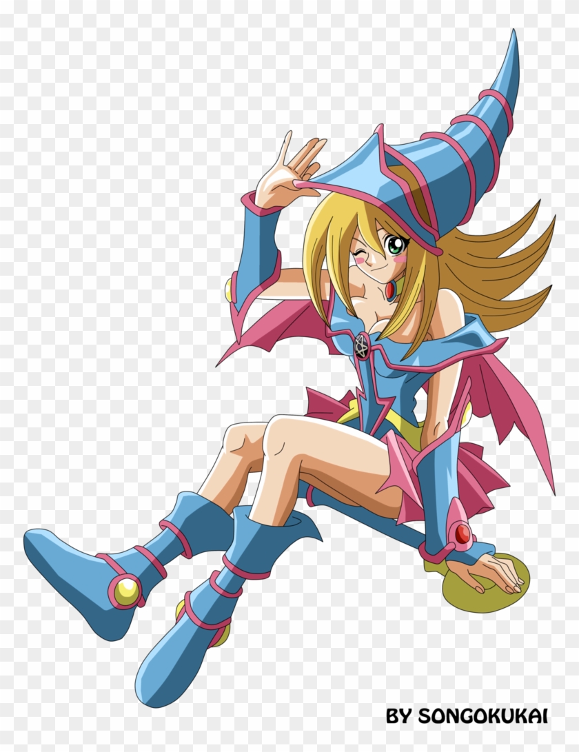 Dark Magician Girl By Krizeii On Deviantart - Dark Magician Girl Emoji #345058