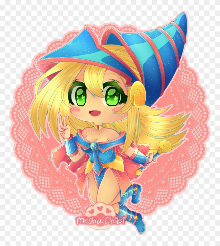 Dark Magician Girl Chibi - Cartoon #345078