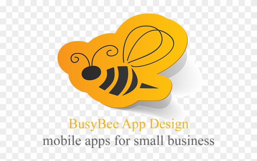 Busy Bee App Design - Stock Illustration #345083