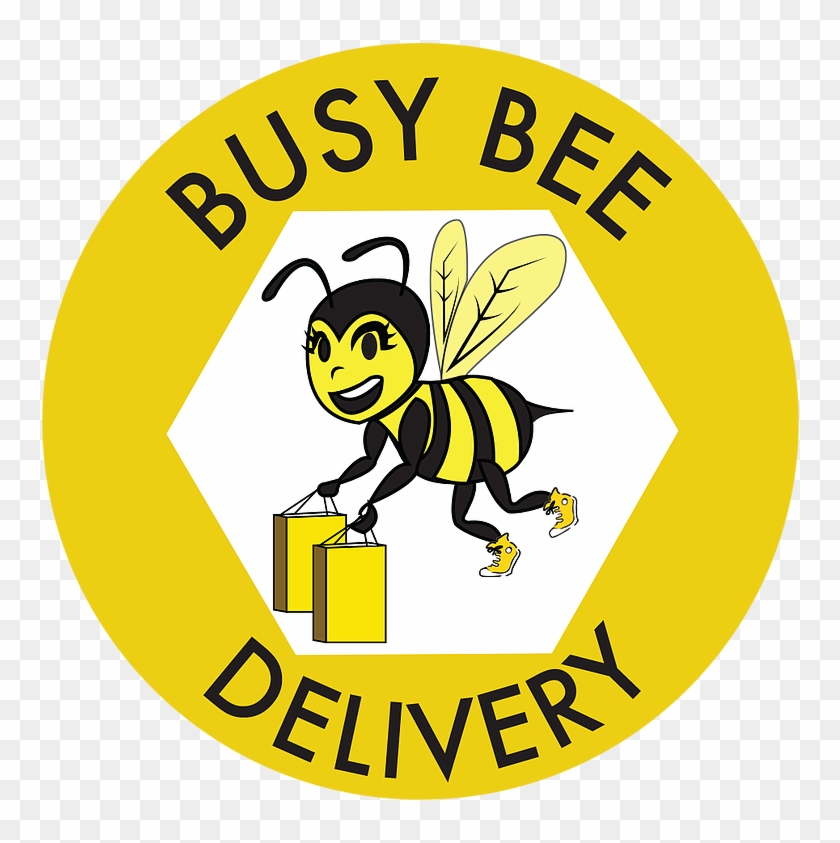 Busy Bee Delivery Logo - Isg Jubail #345091