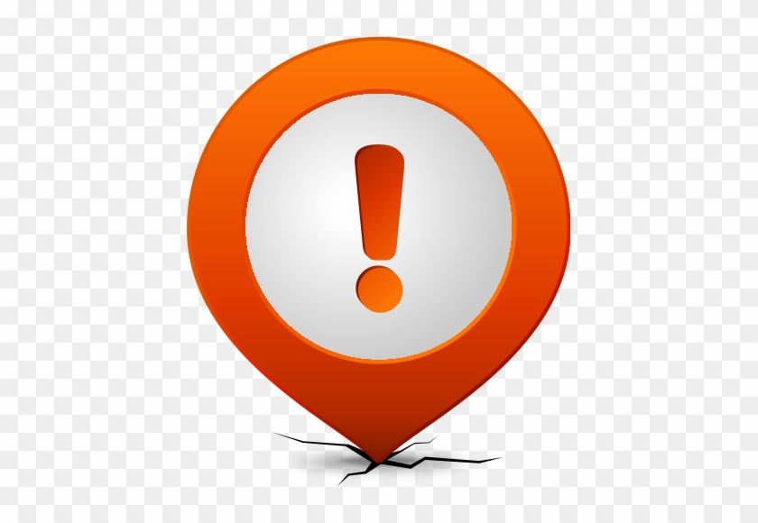 Location - Icon - Map - Png - Attention Icon Vector Free #345108