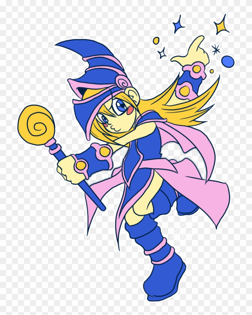 Toon Dark Magician Girl By Atsusakaneytza - Drawing #345151