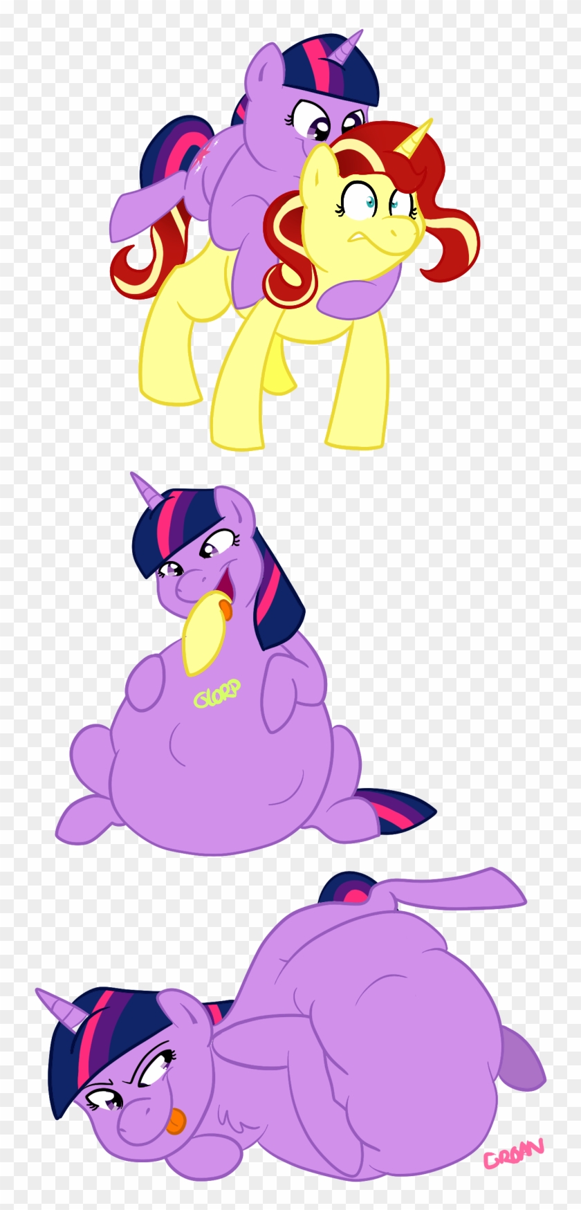 Belly, Digestion, Fat, Fat Fetish, Fetish, Grimdark, - Mlp Vore Twilight Sparkle #345176