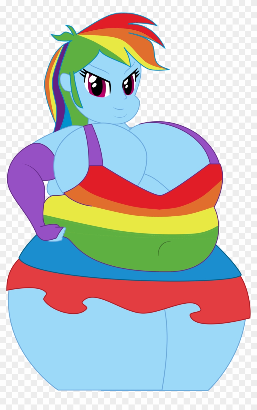 Chunky - Rainbow Dash In A Dress #345216
