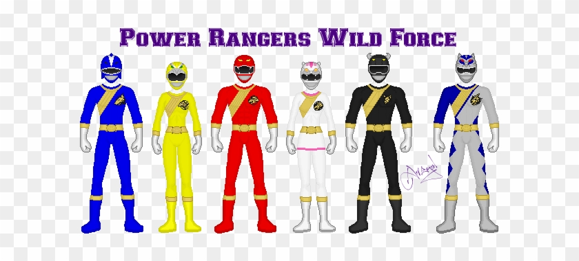 Sailortrekkie92 28 20 Power Rangers Wild Force By Ameyal - 9 Power Rangers Wild Force #345413