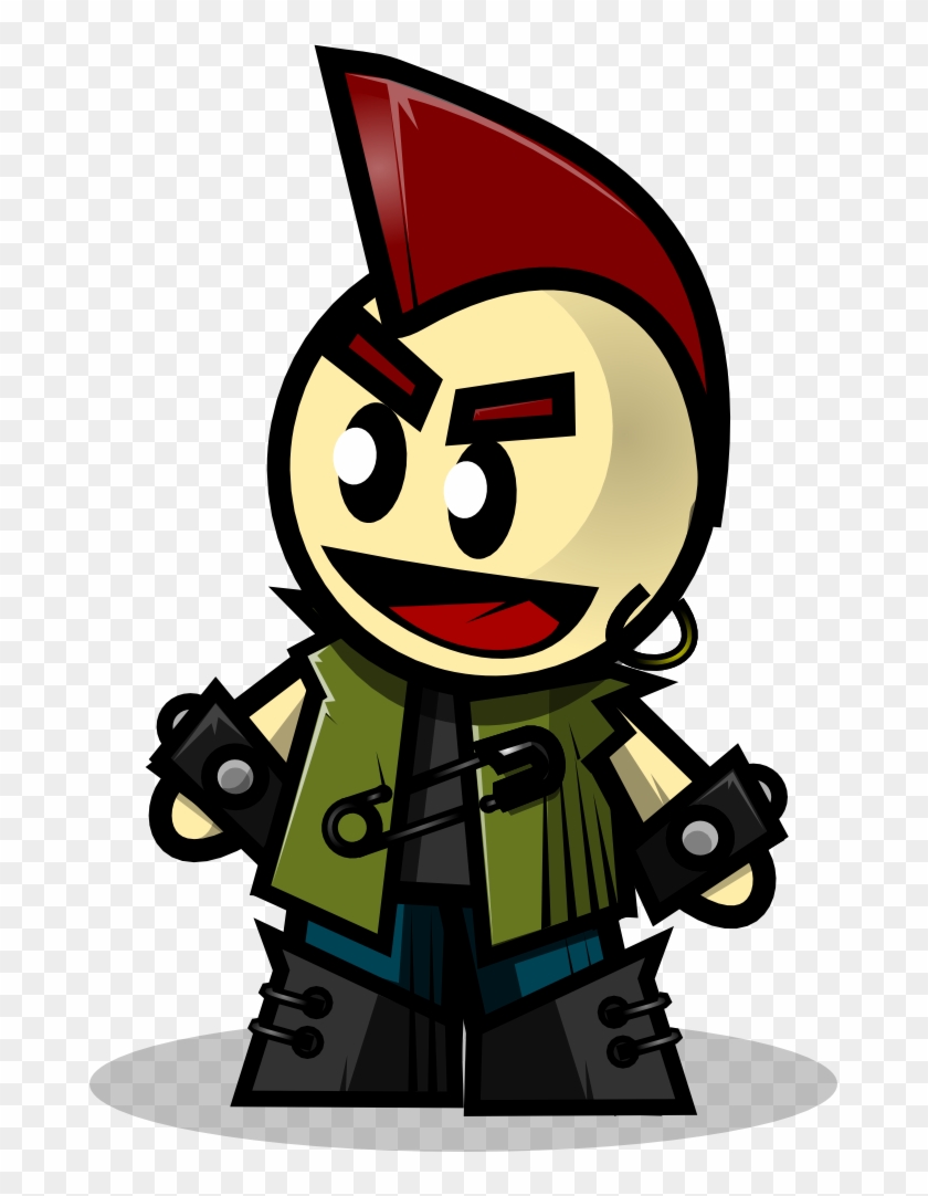 Punk Clipart - Cartoon Punk #345468