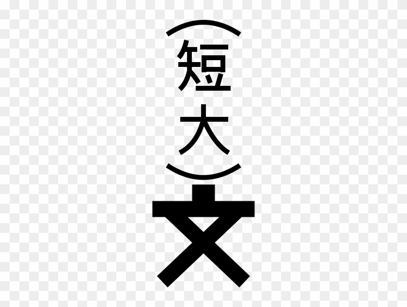 Japanese Map Symbol - 短所は見るな長所を伸ばせ: ストロングに生きる! #345482