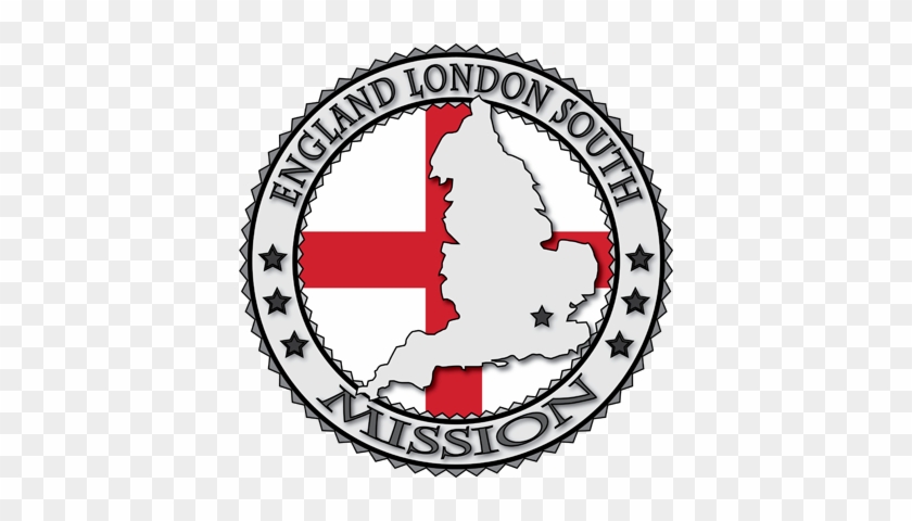 England London South Lds Mission Flag Cutout Map Copy - Chile Concepcion South Mission #345487