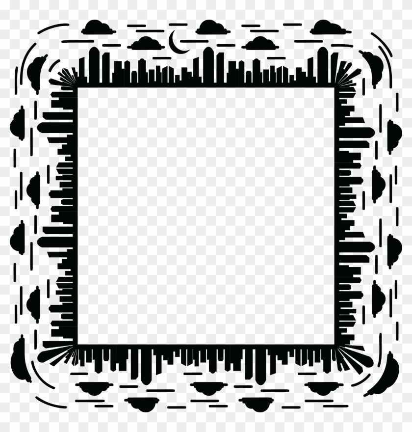 Free Clipart Images - City Paper Border #345497