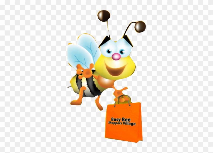 Busy Bee Shoppers Village At Hamilton City Centre Mall - Cartoon #345530