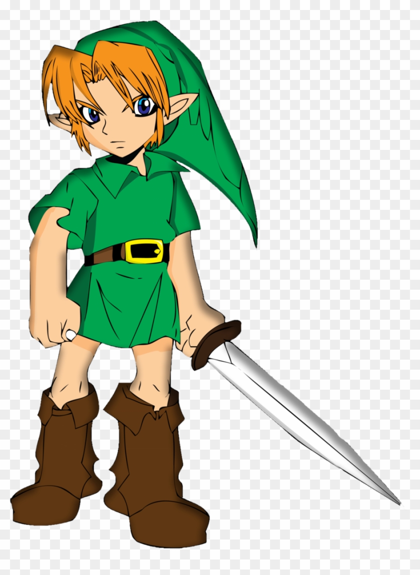 Young Link Majora's Mask By Spikerman87 On Deviantart - Young Link Majora's Mask #345594