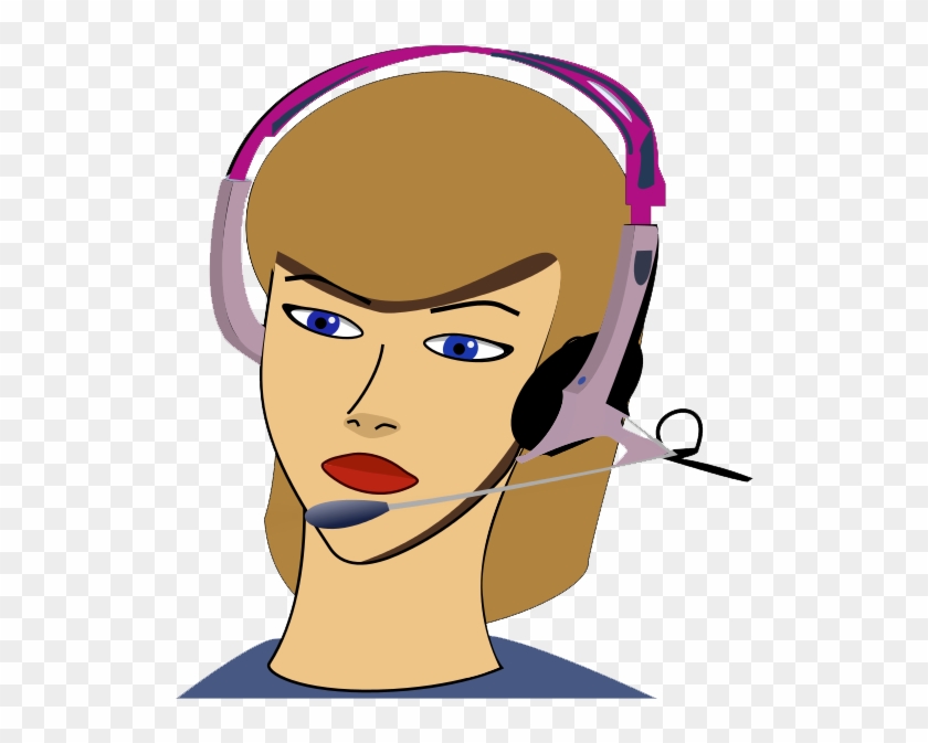 Call Center Agent Animated - Secretary #345605