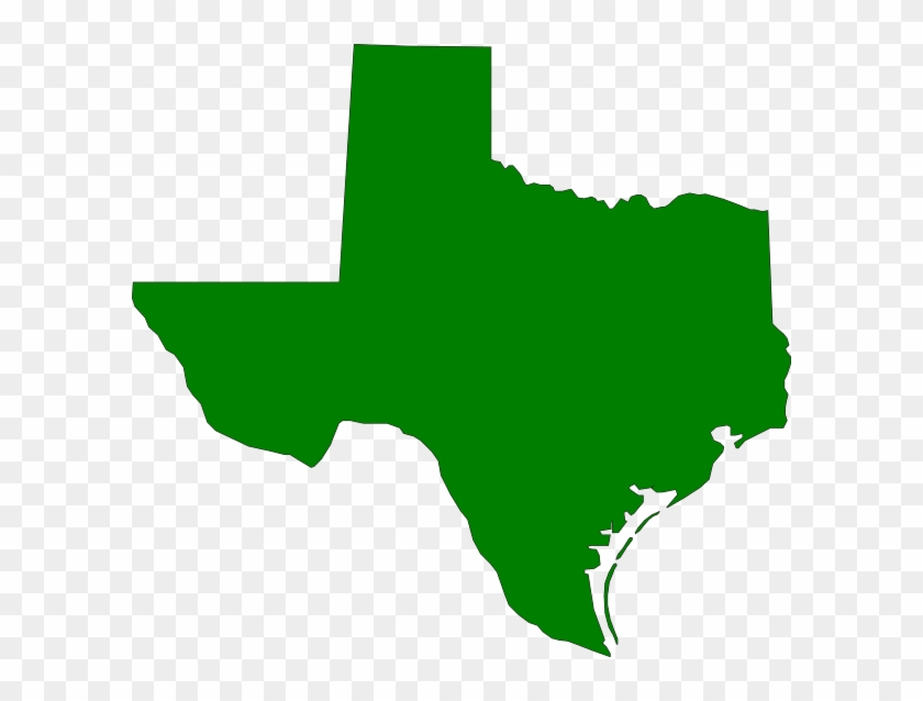 Texas State Outline Clipart #345610
