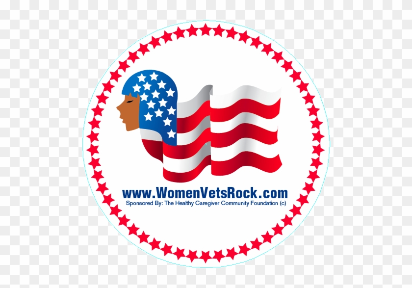 Women Veterans Rock Host The Women Veterans 2020 Delegation - Gold Presidential Seal 5'x7'area Rug #345623